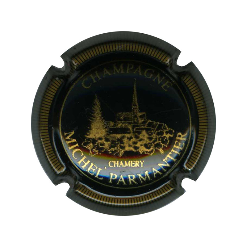 PARMANTIER Michel n°01 noir et or striée