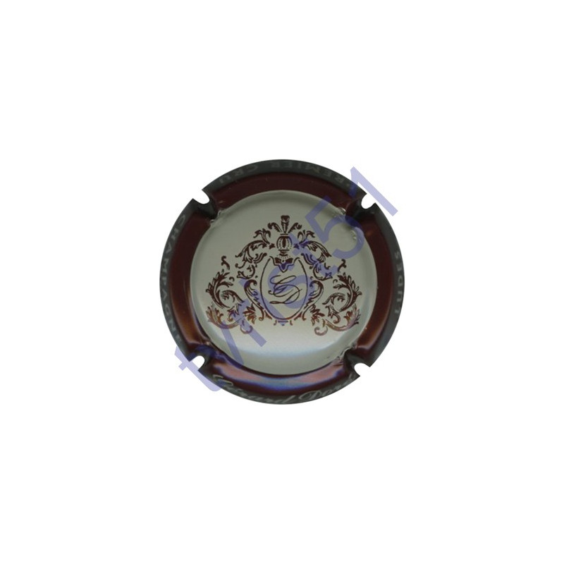 DORE Gérard n°04 gris pâle contour bordeaux