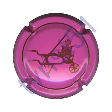 DORE Gérard : rose et marron