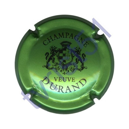 DURAND VEUVE n°07 vert pâle métallisé et noir