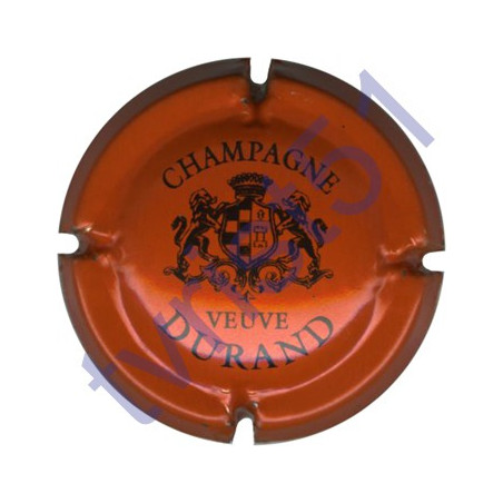 DURAND VEUVE n°09c orange et noir