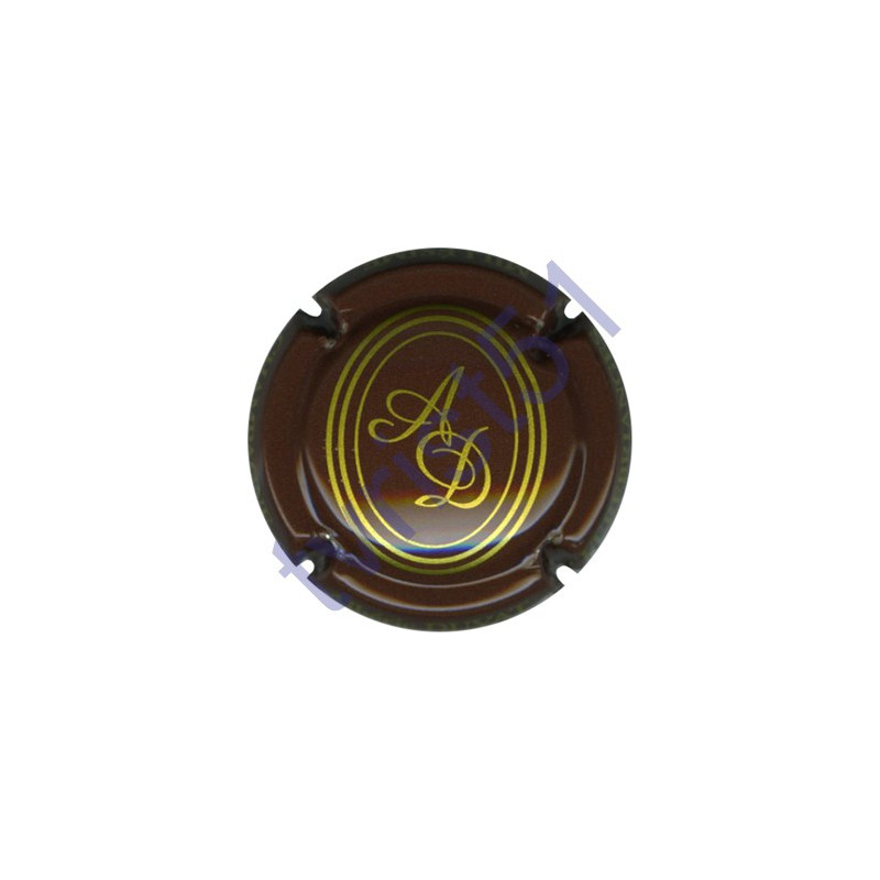 DUVAT Albéric n°40 millésime marron et or