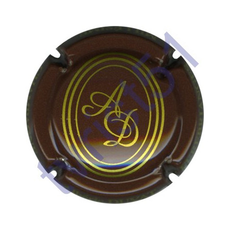 DUVAT Albéric n°40 millésime marron et or