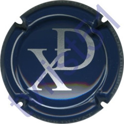 DUVAT Xavier n°01 bleu et argent