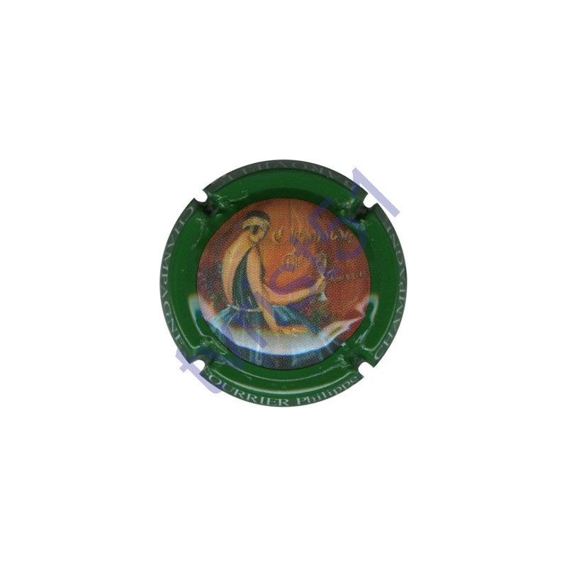 FOURRIER Philippe n°21 contour vert