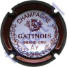 GATINOIS n°09 contour bordeaux foncé