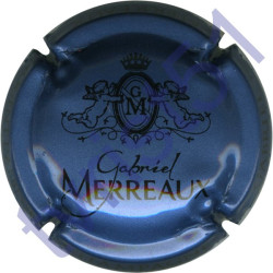 MERREAUX Gabriel n°09 bleu métallisé et noir