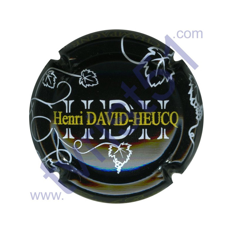 DAVID-HEUCQ Henri n°32 fond noir
