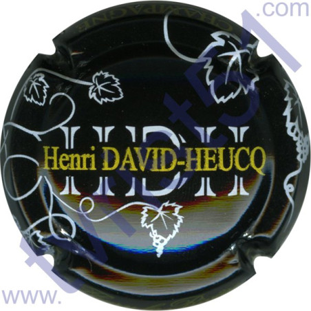 DAVID-HEUCQ Henri n°32 fond noir