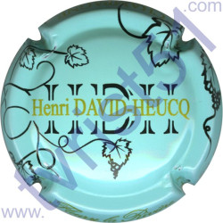 DAVID-HEUCQ Henri  : fond vert pâle