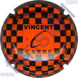CARRE Vincent n°01 orange et noir