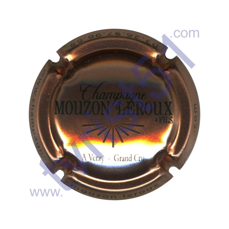 MOUZON-LEROUX n°05d cuivre-rosé et noir
