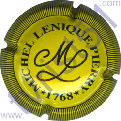 LENIQUE Michel n°04 jaune et noir striée