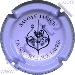 SAVOYE Janick n°16 violet pâle et noir