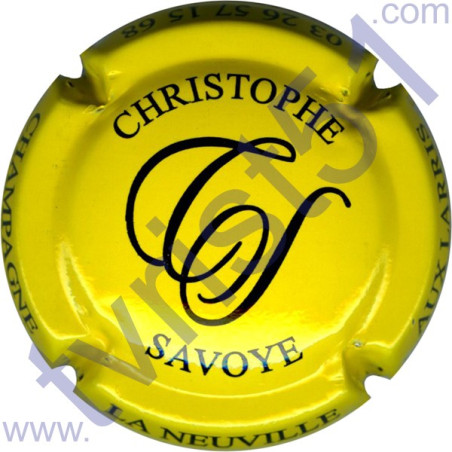 SAVOYE Christophe n°06 jaune et noir