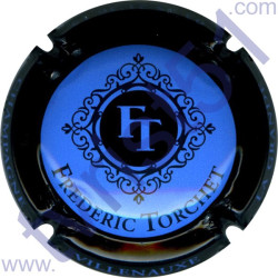 TORCHET Frédéric : bleu contour noir