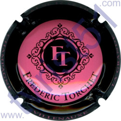 TORCHET Frédéric : rose contour noir
