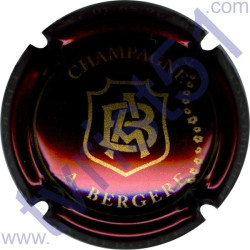 BERGERE A. n°13 bordeaux et or