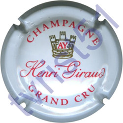 GIRAUD Henri n°08 blanc et rouge