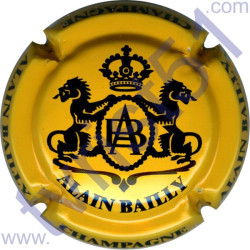 BAILLY Alain : jaune-orangé et noir