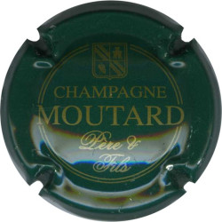 MOUTARD PERE & FILS n°17 vert foncé et or pâle